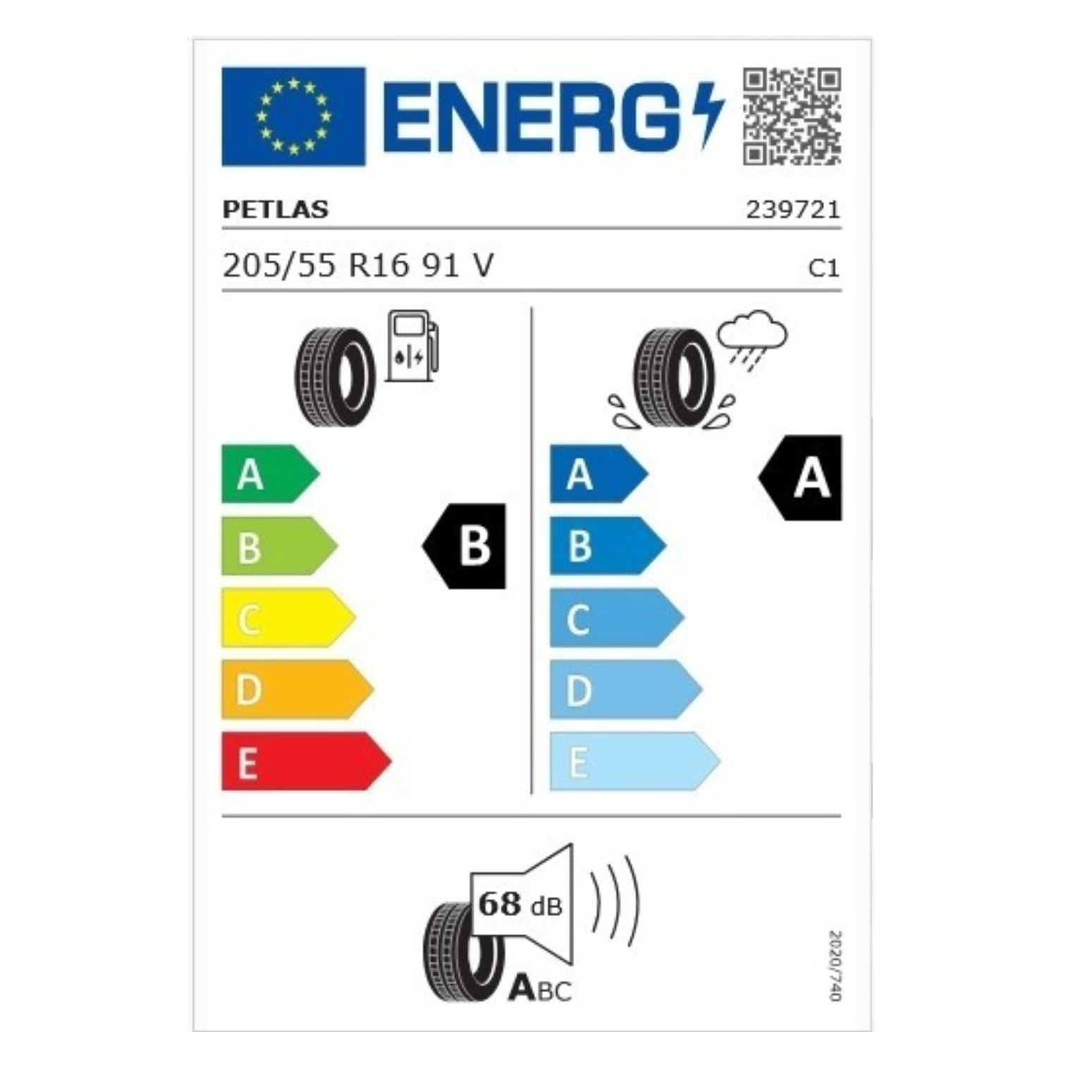Petlas 205/55 R16 91V Prime Comfort Yaz Lastiği (2026)