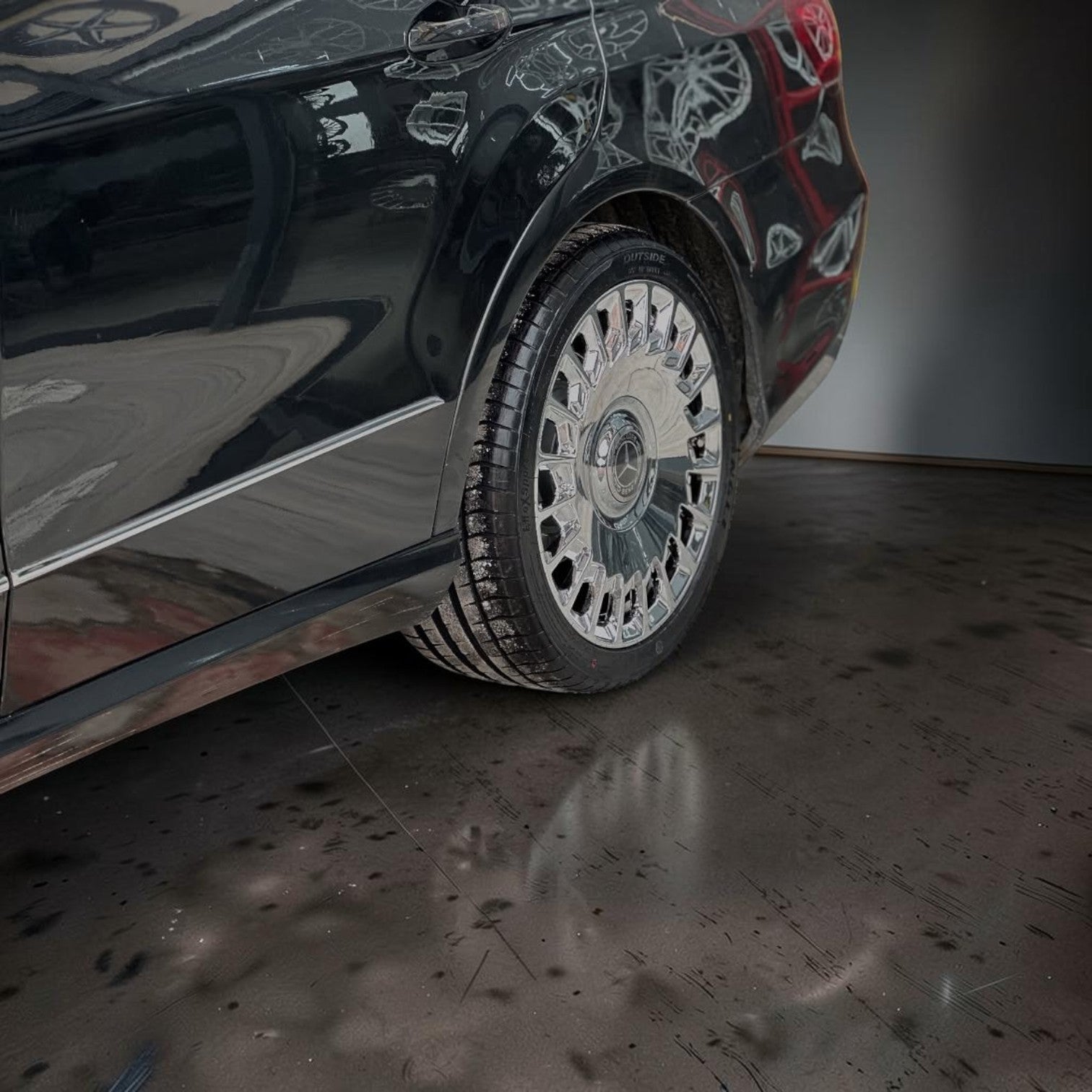 20 İnç 5x112 Mercedes S Class Maybach Jant Takımı (Ön/Arka Set) (4 Adet)