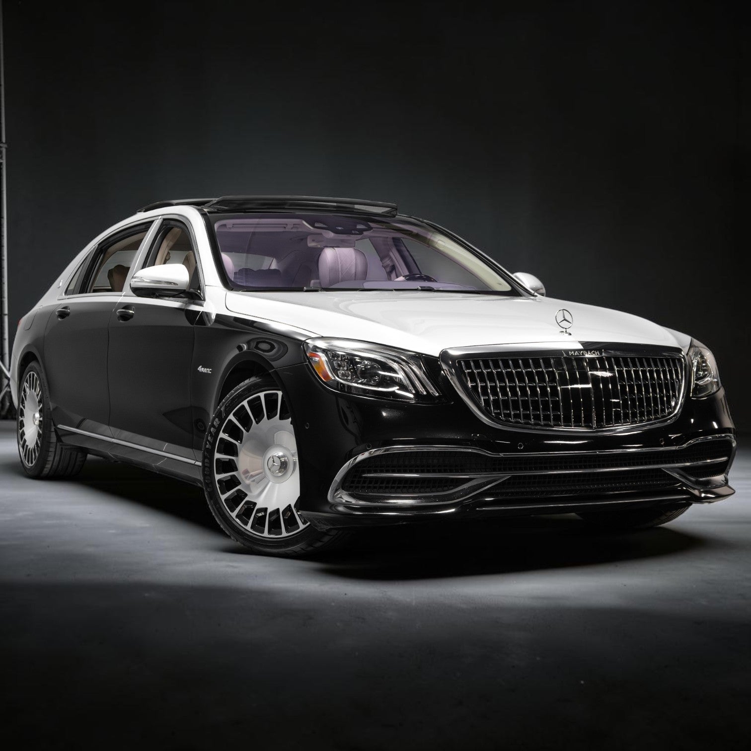 20 İnç 5x112 Mercedes S Class Maybach Jant Takımı (Ön/Arka Set) (4 Adet)