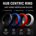 63.4 → 58.1 Jant Göbek Merkezleme Bileziği Sarı 4’lü Set