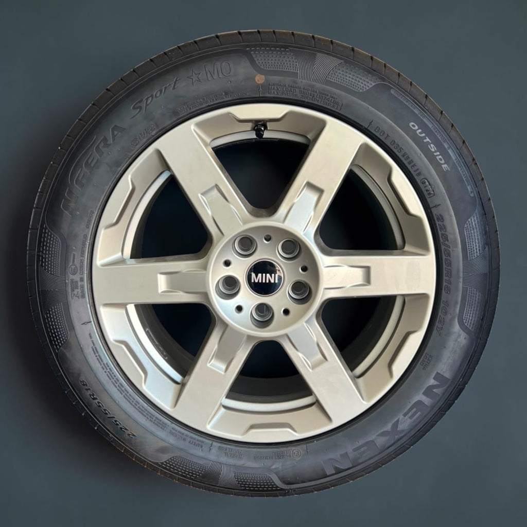 18 İnç 5x112 Mini Coutryman Style 944 Orijinal Jant & Lastik (4 Adet) 2. El