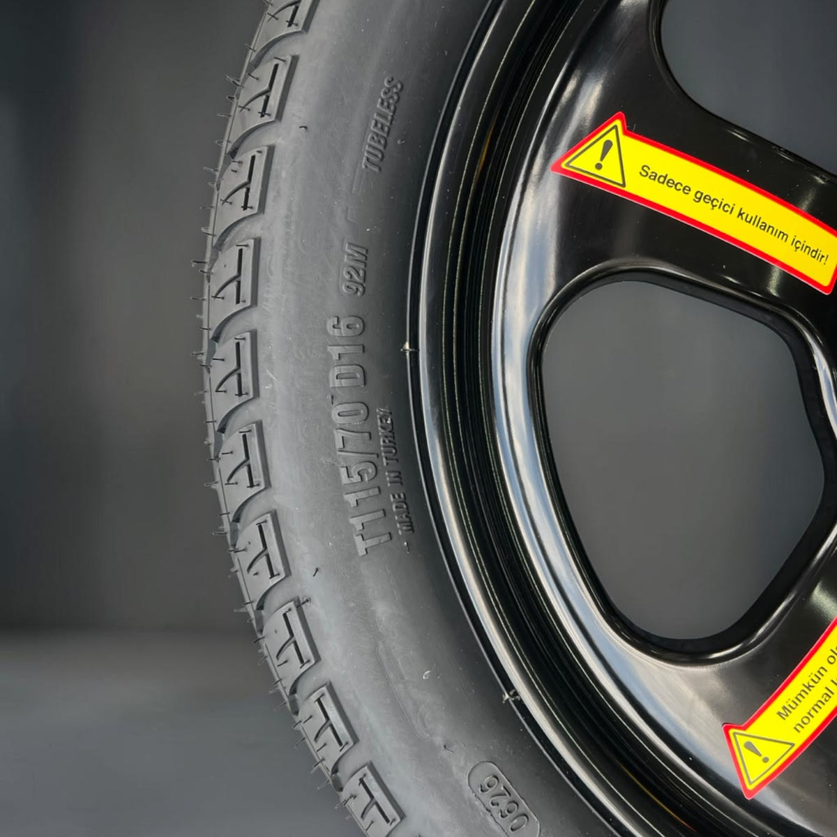 16 İnç 5x100 67.1 GZM Mini Stepne