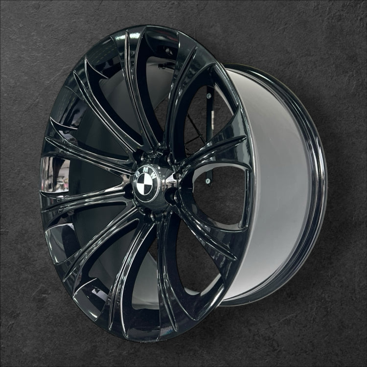 19 İnç BMW uyumlu Jant Seti - 5x120 Piano Black (Ön/Arka)